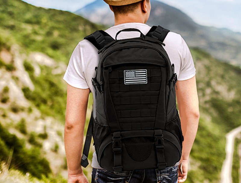 Illustrative example of patchy backpack