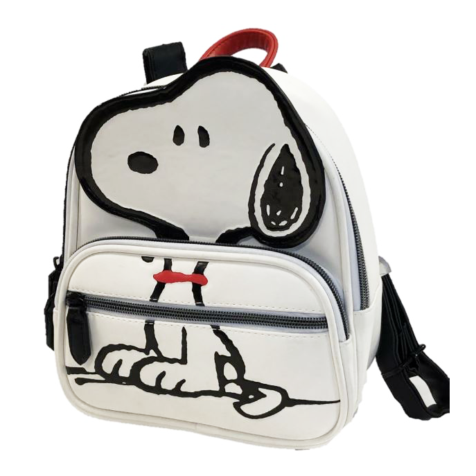 Illustrative example of peanuts snoopy backpack