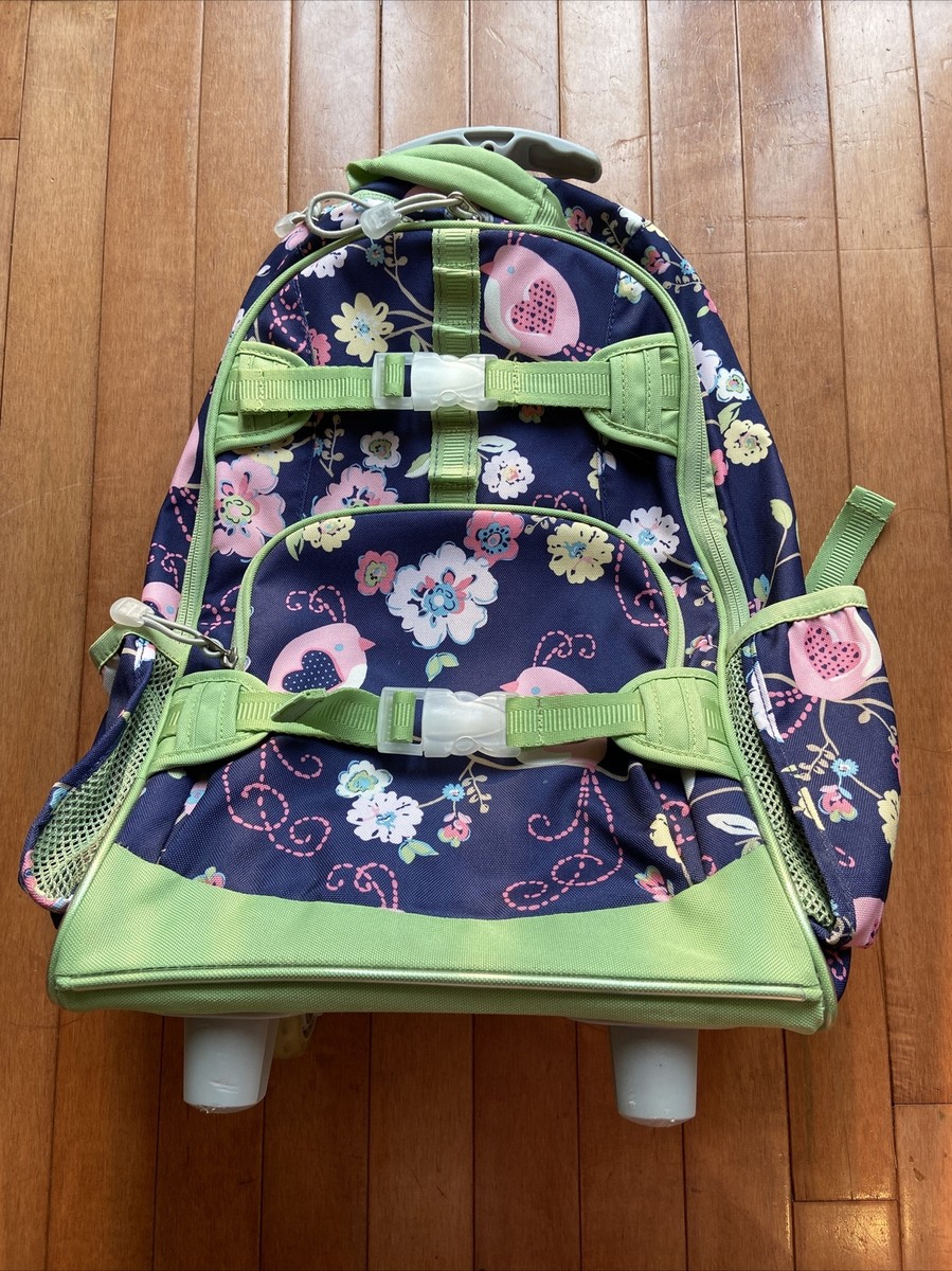 Illustrative example of pottery barn rolling backpack