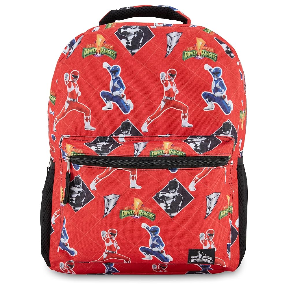 Illustrative example of power rangers backpack