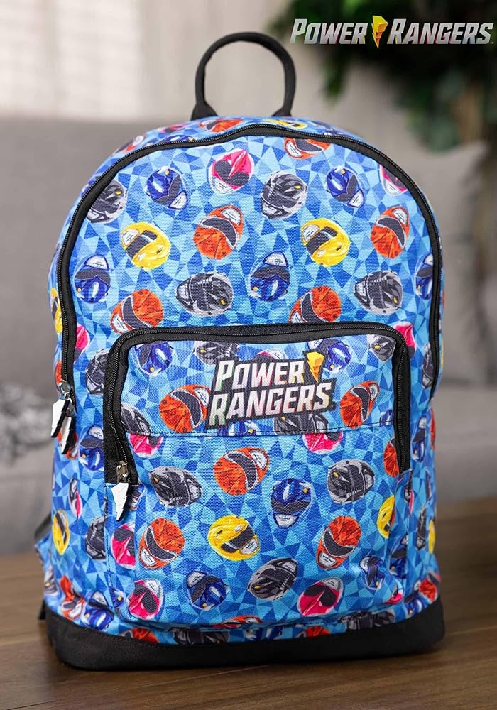 Illustrative example of power rangers backpack