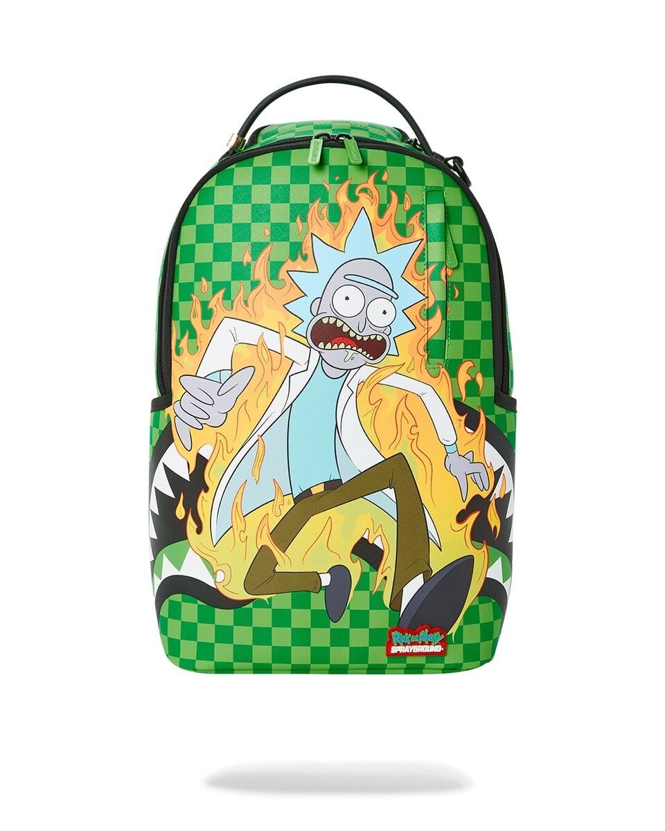 Illustrative example of rick morty backpack