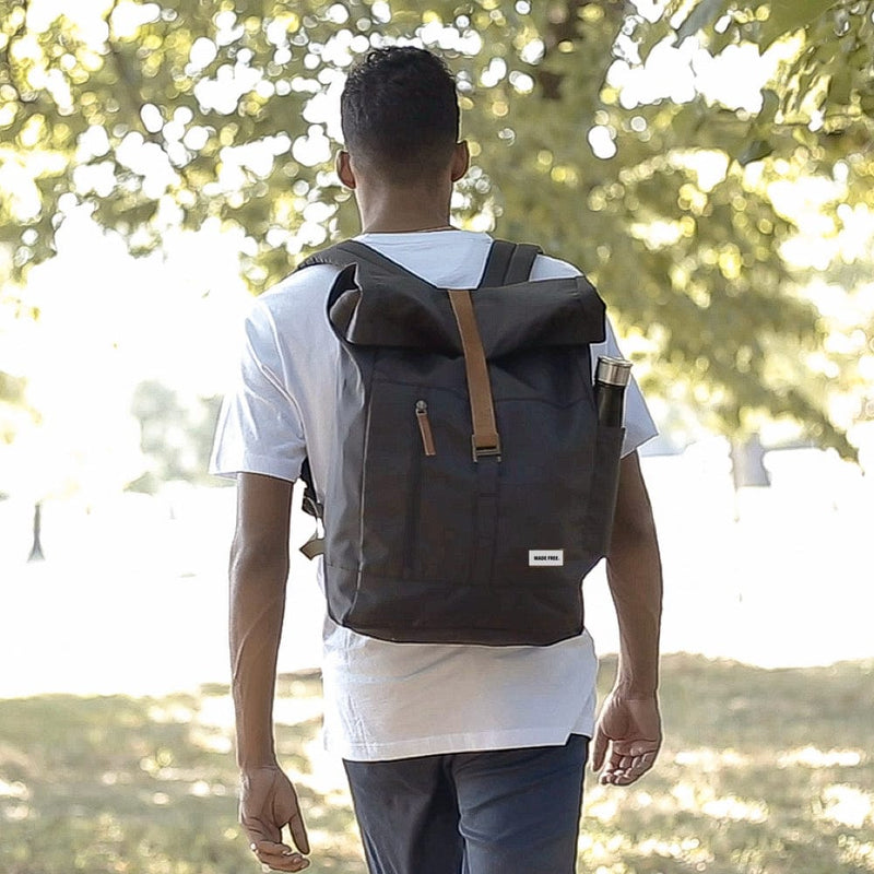 Illustrative example of roll backpack