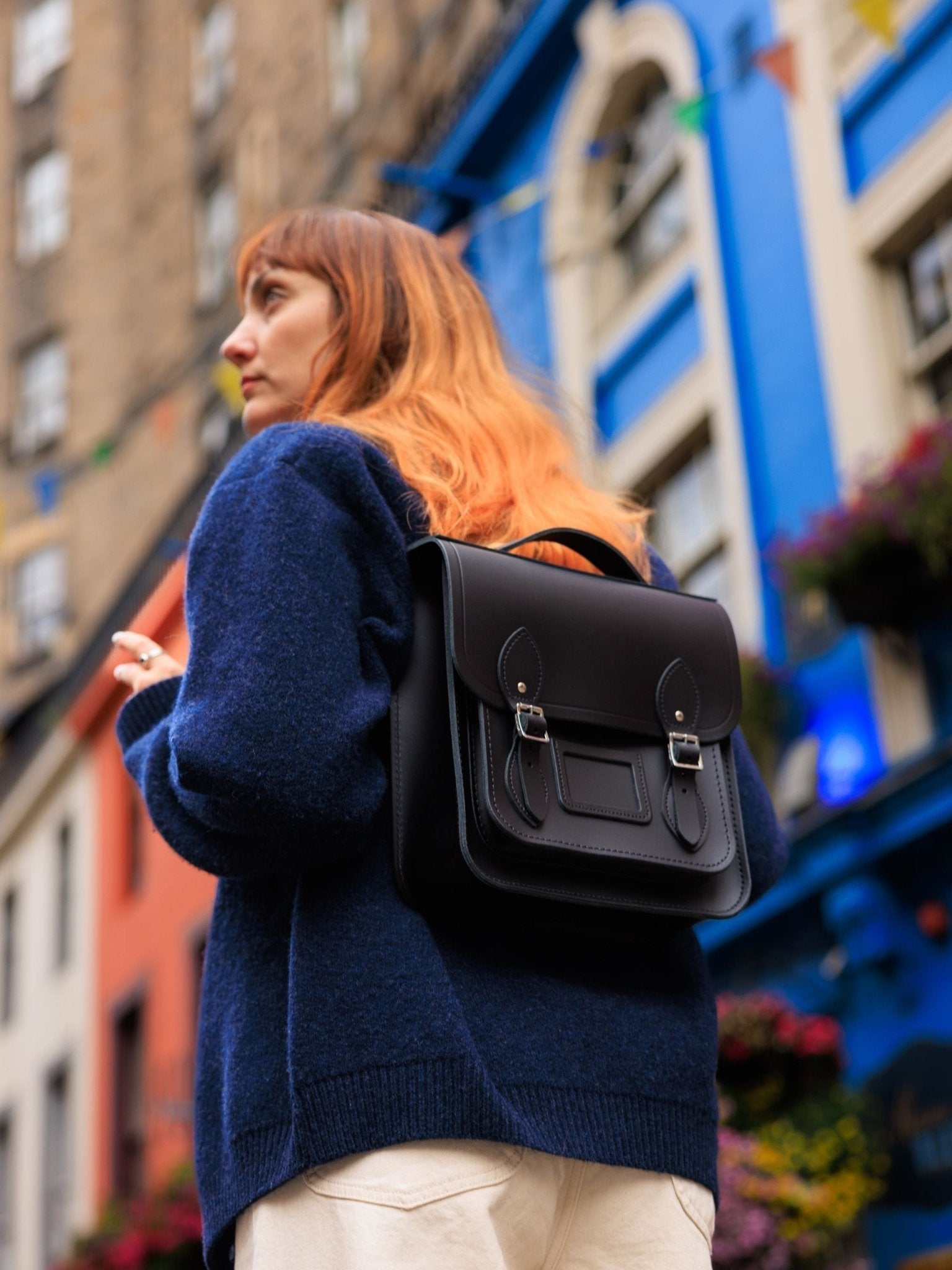 Illustrative example of satchel backpack