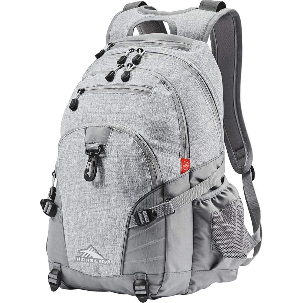 Illustrative example of silver backpack