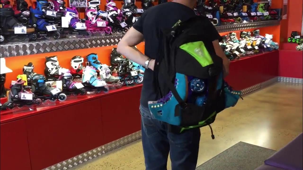 Illustrative example of skate backpack