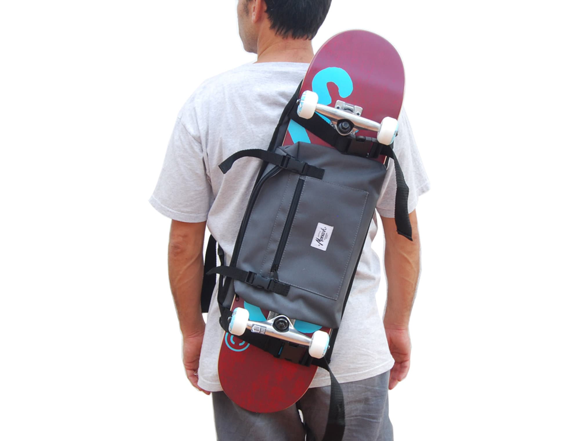 Illustrative example of skateboard backpack