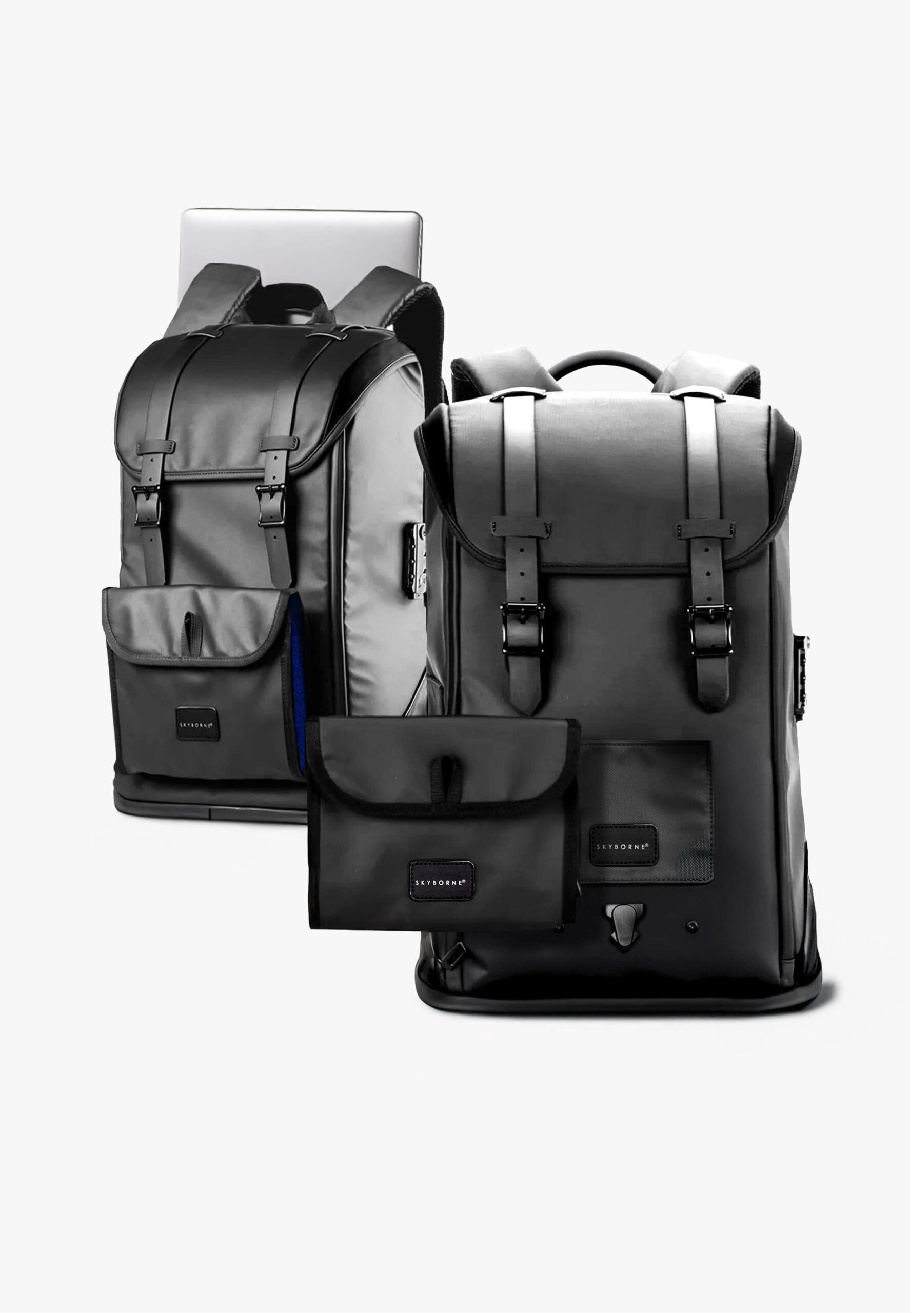 Illustrative example of skyborne backpack