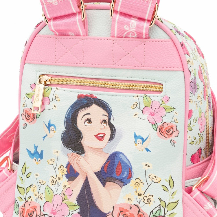 Illustrative example of snow white backpack