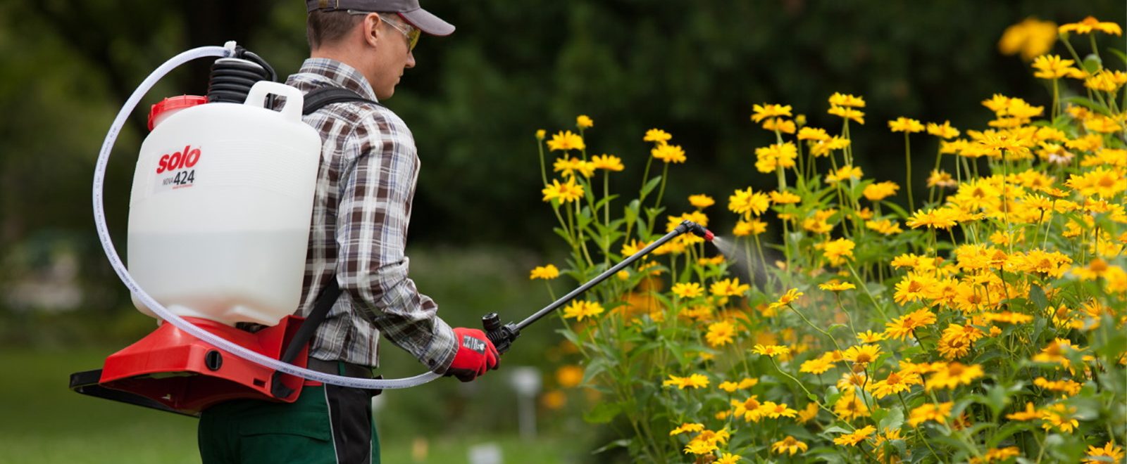 Illustrative example of solo backpack sprayer
