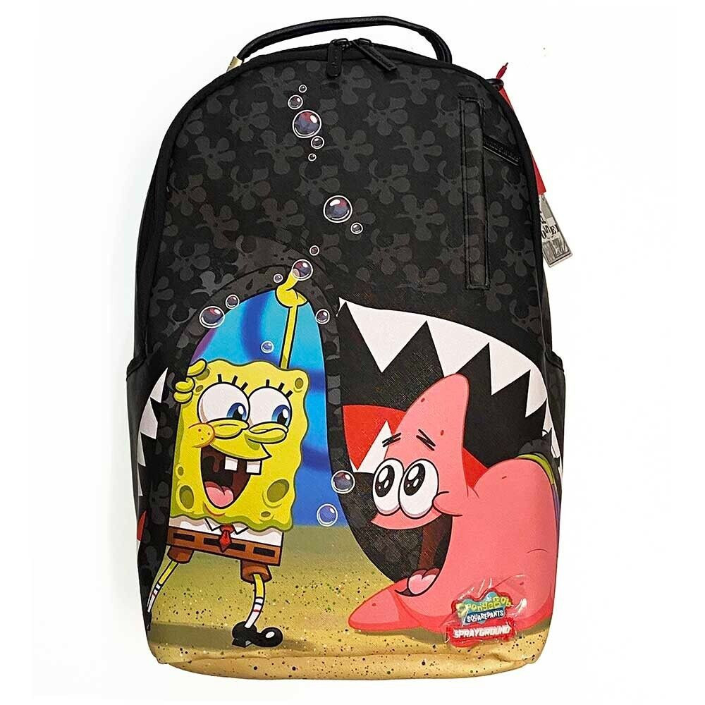 Illustrative example of spongebob backpack