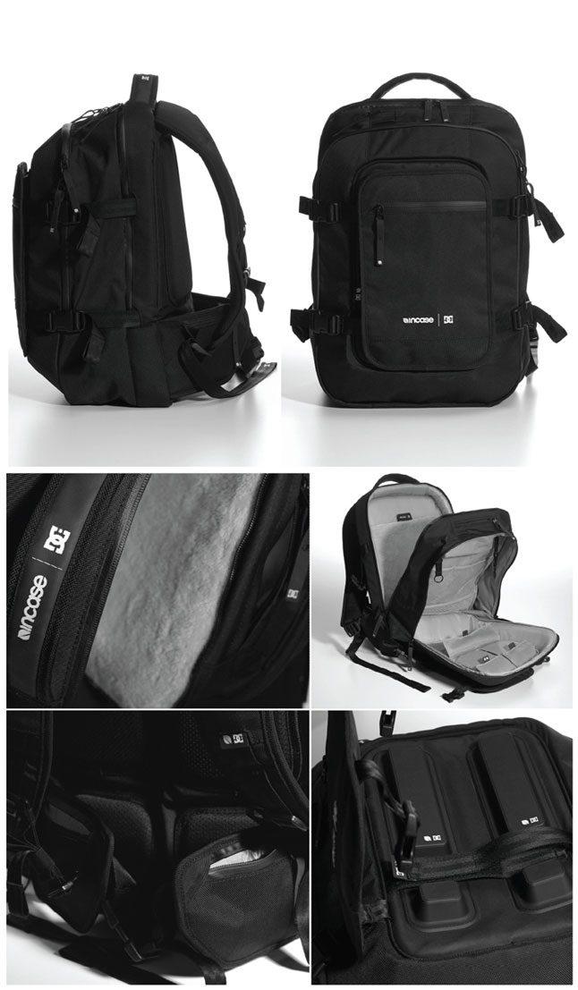 Illustrative example of strapped backpack