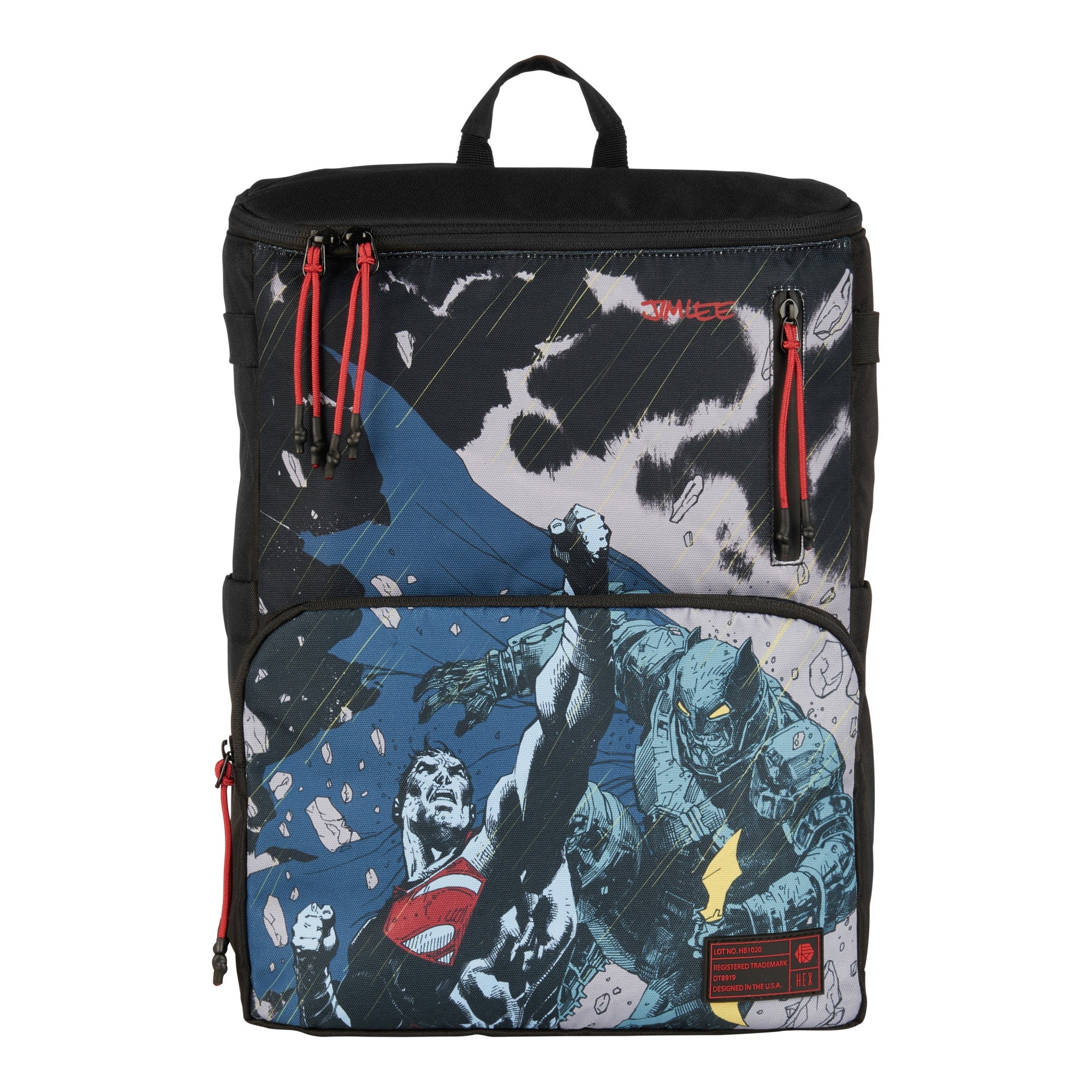 Illustrative example of superhero backpack
