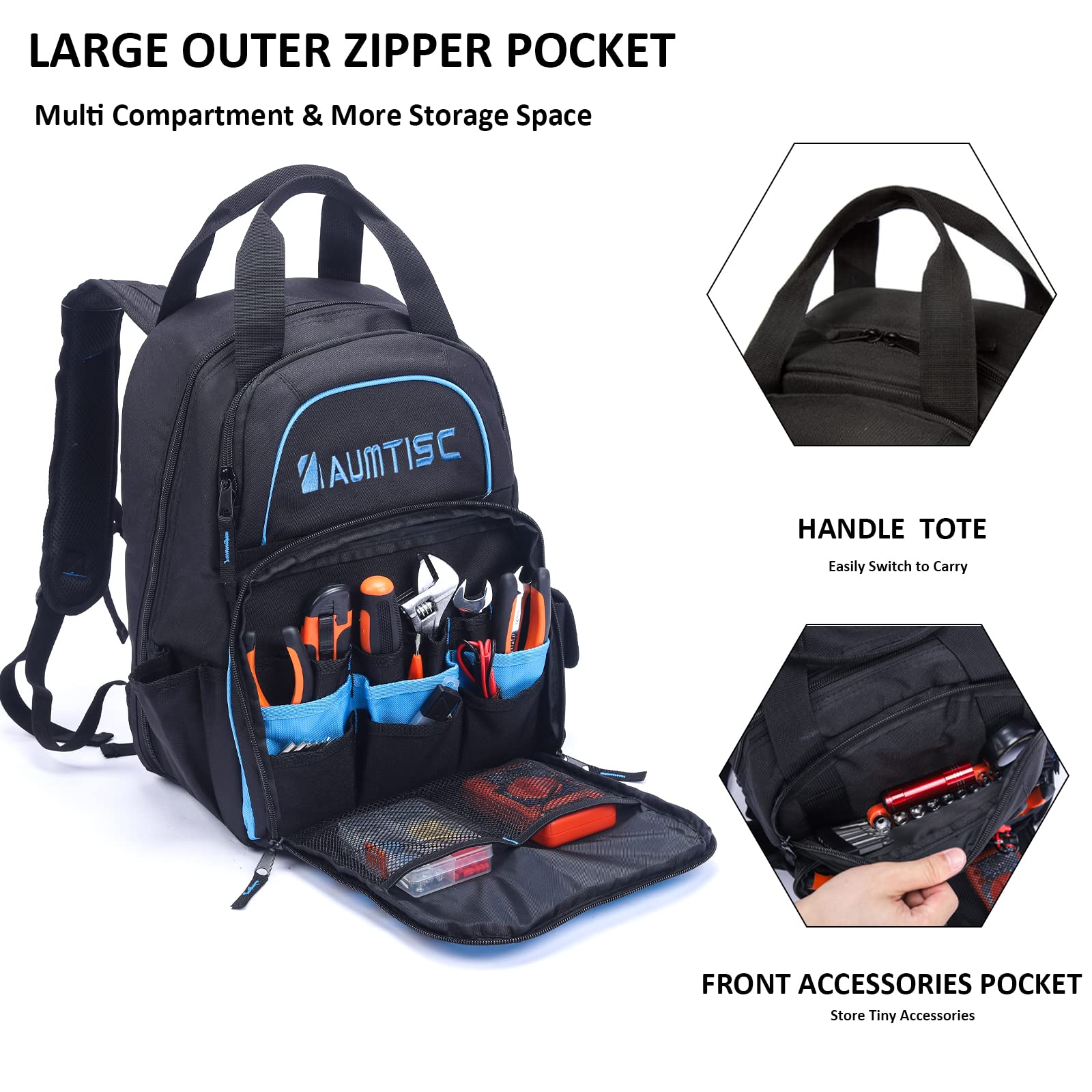 Illustrative example of tool backpack