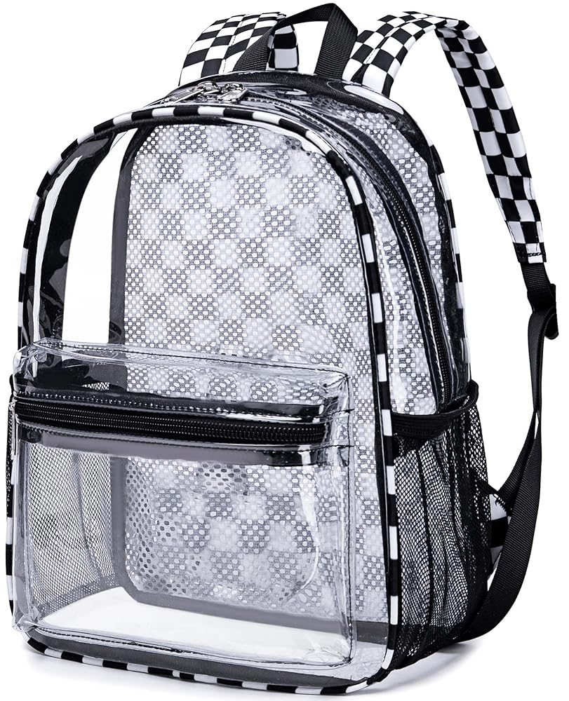 Illustrative example of transparent small backpack