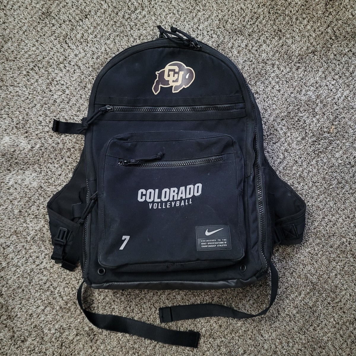 Illustrative example of usa volleyball backpack