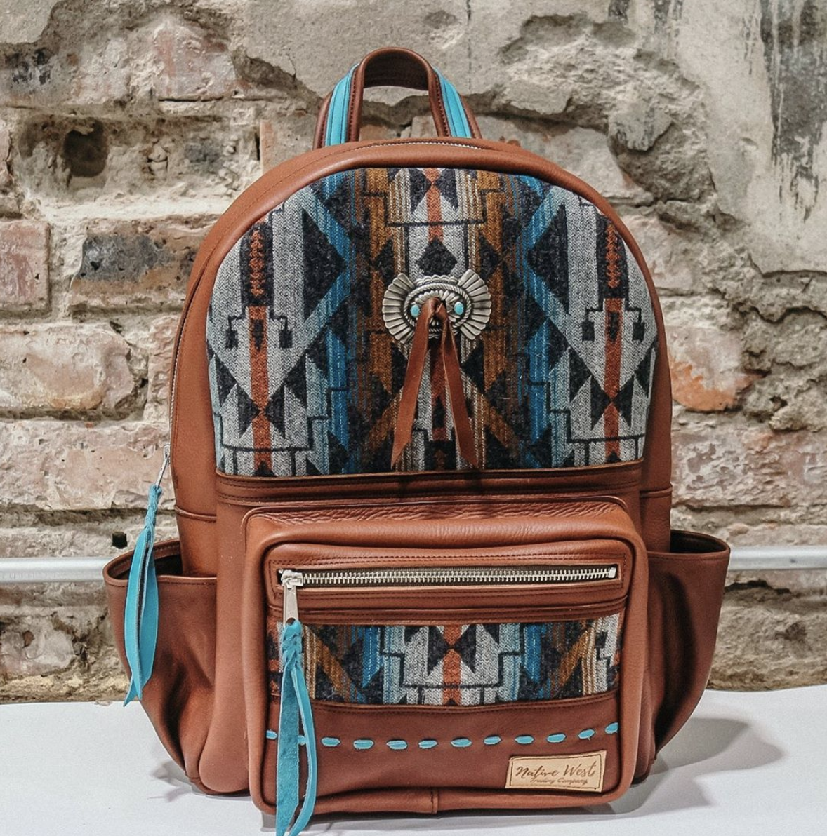 Illustrative example of western backpack