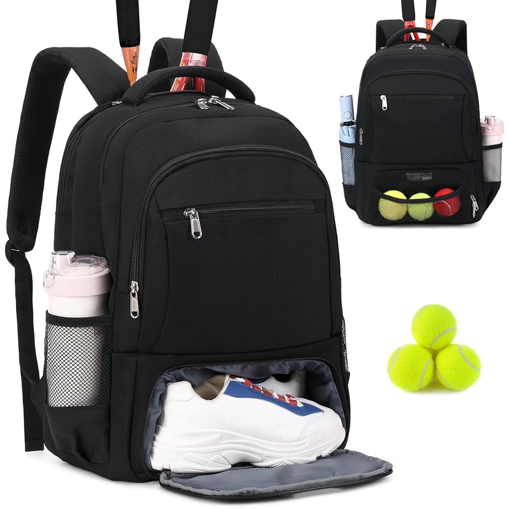 Illustrative example of women's tennis backpack