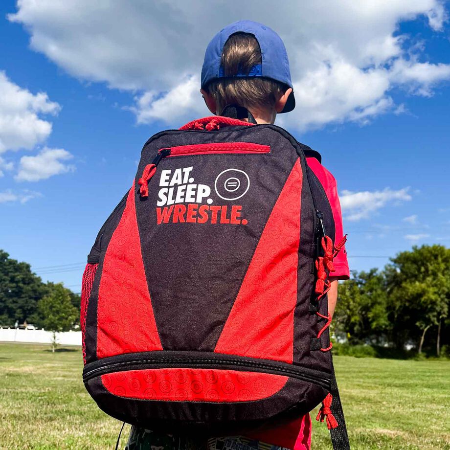 Illustrative example of wrestling backpack